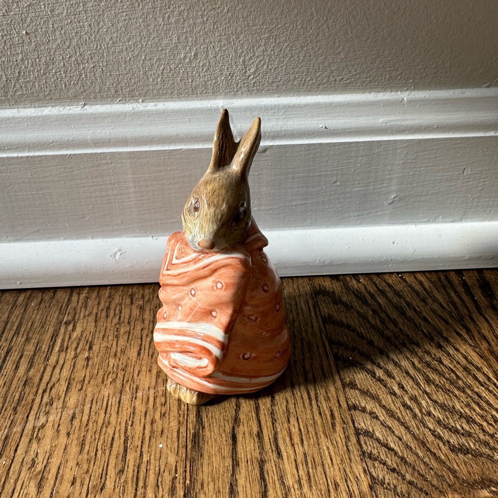 Easter Gift 🐰 Royal Albert Figurine | "Poorly Peter Rabbit" Collectible 🐇